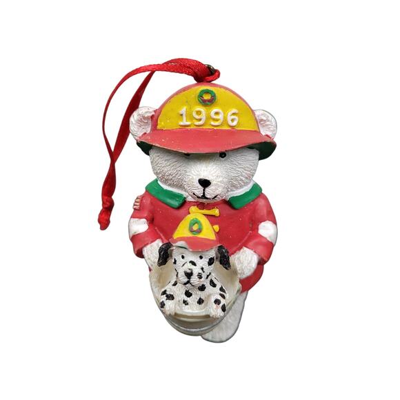 Vintage 1999 Santa Bear Christmas Ornaments 16pcs 15 Year Set Marshall Fields - Picture 13 of 16